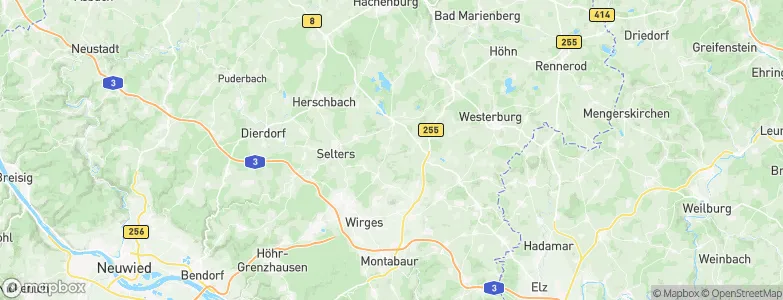 Ewighausen, Germany Map