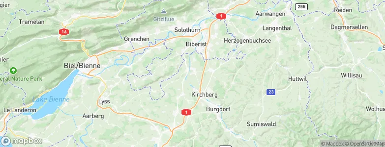 Ey, Switzerland Map