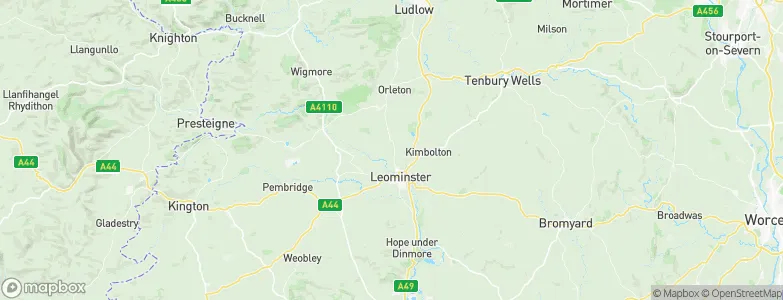 Eyton, United Kingdom Map