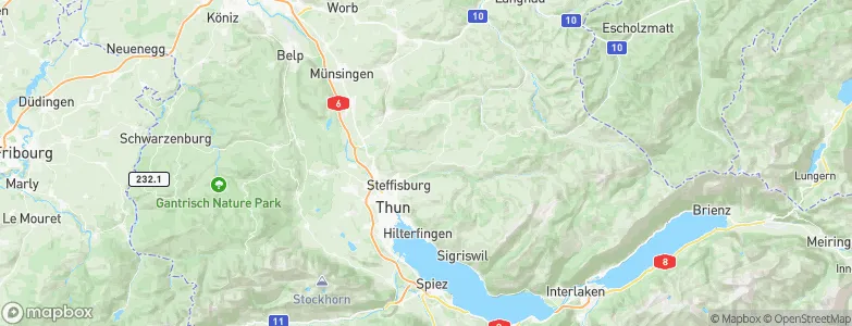 Fahrni, Switzerland Map