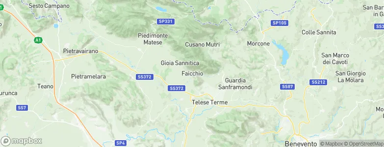 Faicchio, Italy Map
