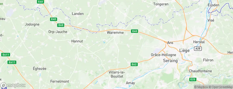 Faimes, Belgium Map