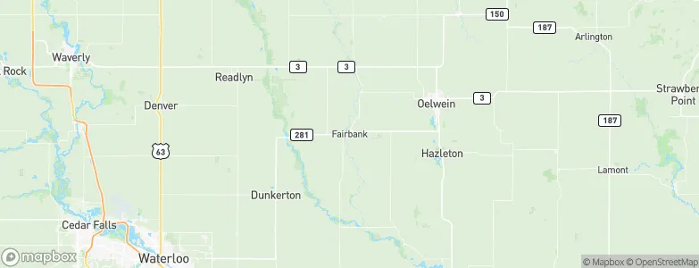 Fairbank, United States Map