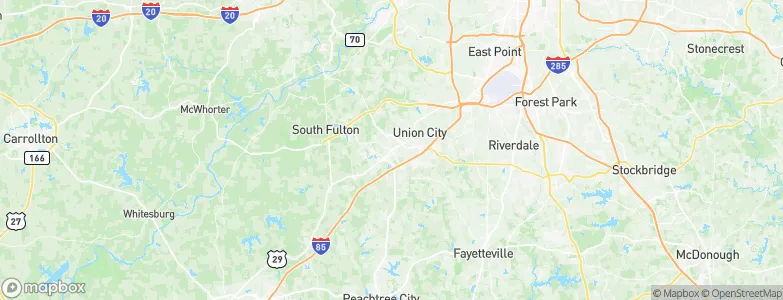 Fairburn, United States Map