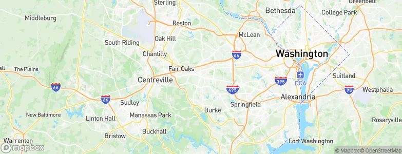 Fairfax, United States Map