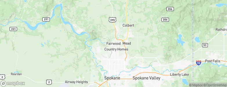 Fairwood, United States Map