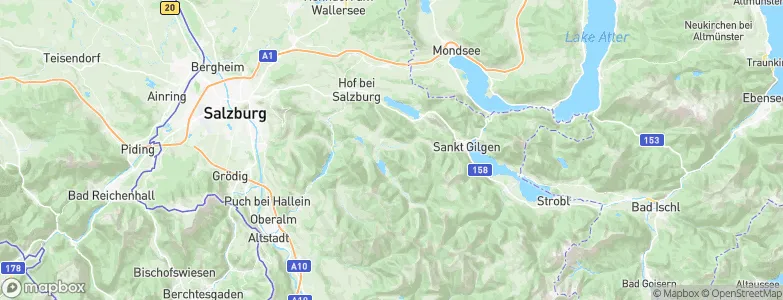 Faistenau, Austria Map