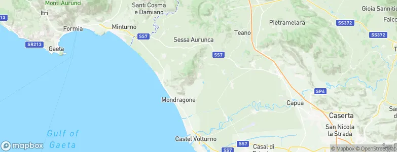 Falciano del Massico, Italy Map