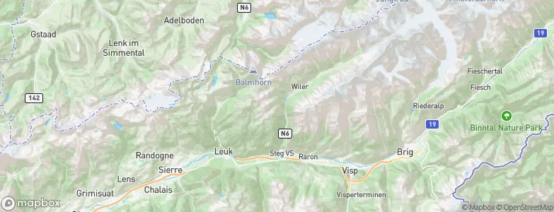 Faldum Alp, Switzerland Map