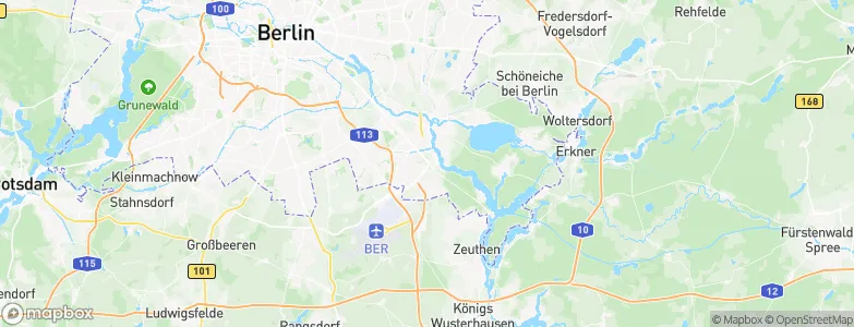 Falkenberg, Germany Map