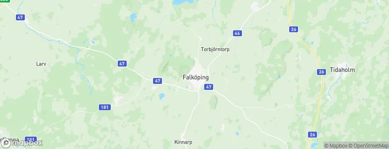 Falköping, Sweden Map