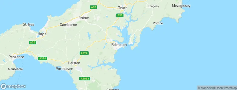 Falmouth, United Kingdom Map
