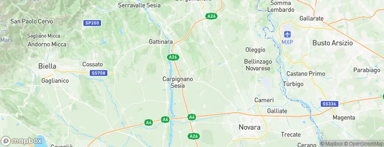Fara Novarese, Italy Map