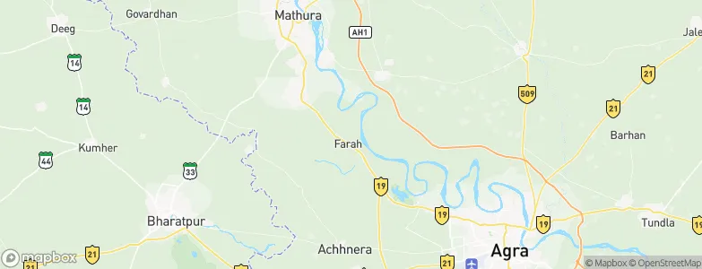 Farah, India Map