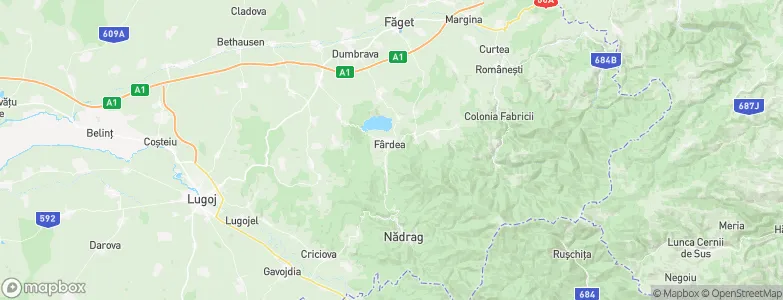 Fârdea, Romania Map