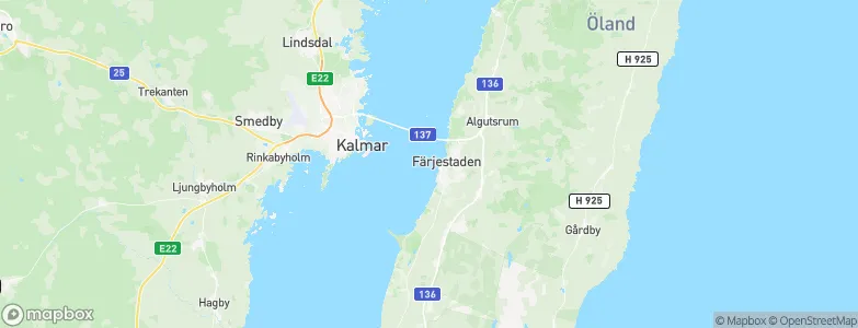 Färjestaden, Sweden Map