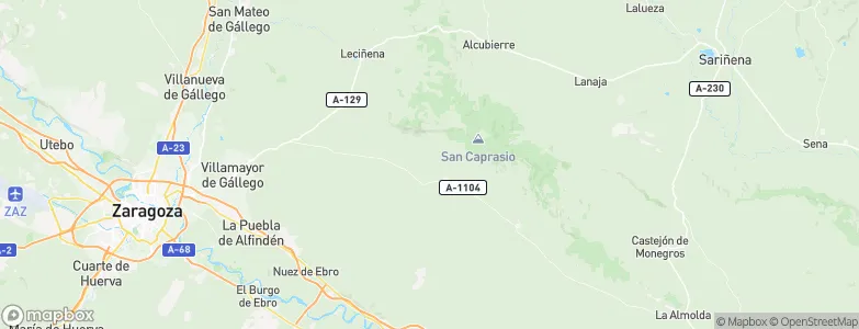 Farlete, Spain Map