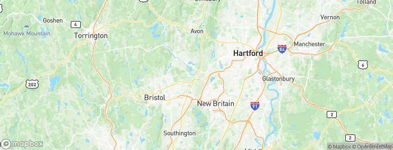 Farmington, United States Map