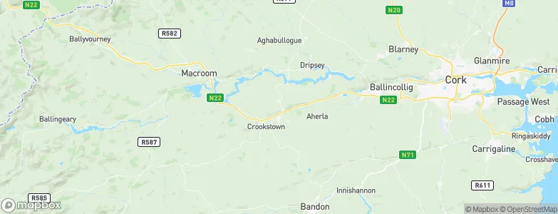 Farnanes Cross Roads, Ireland Map