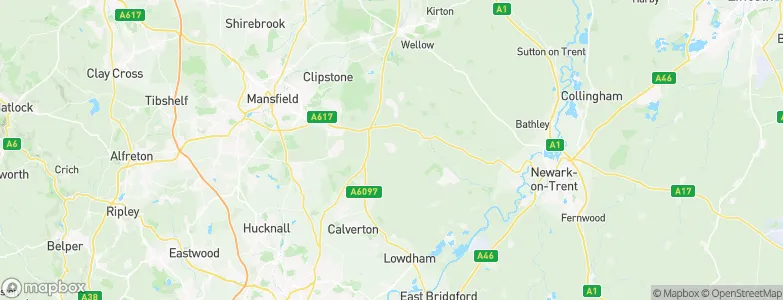 Farnsfield, United Kingdom Map