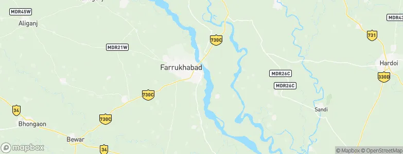 Fatehgarh, India Map