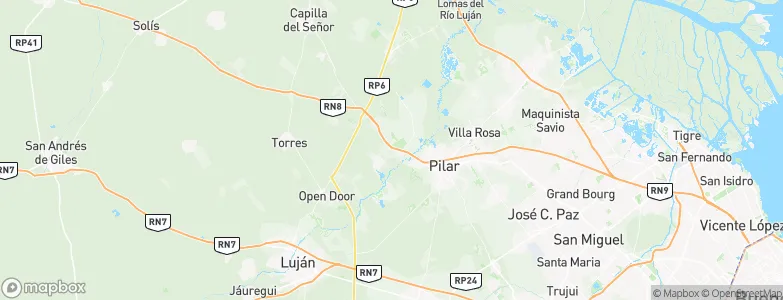 Fátima, Argentina Map