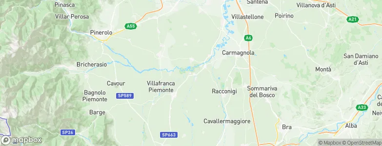 Faule, Italy Map