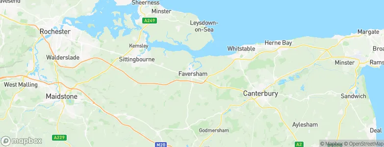 Faversham, United Kingdom Map