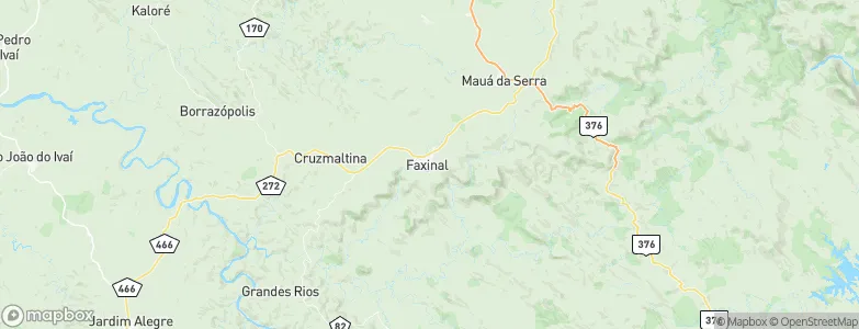 Faxinal, Brazil Map