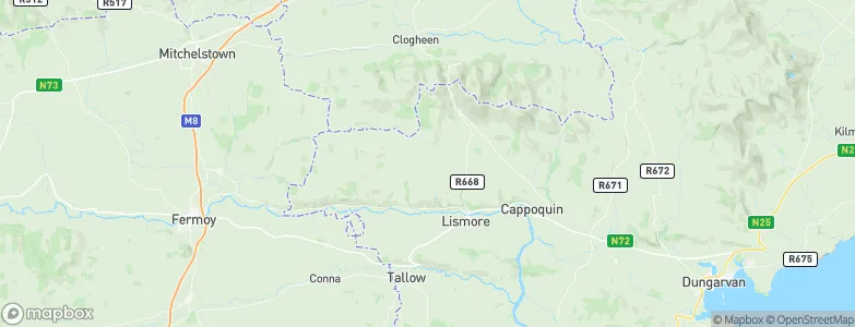 Feagarrid, Ireland Map