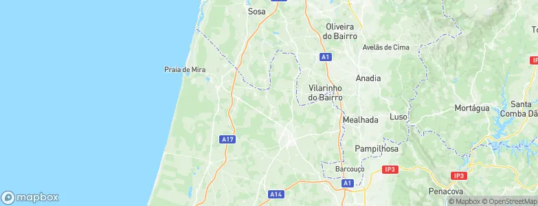 Febres, Portugal Map