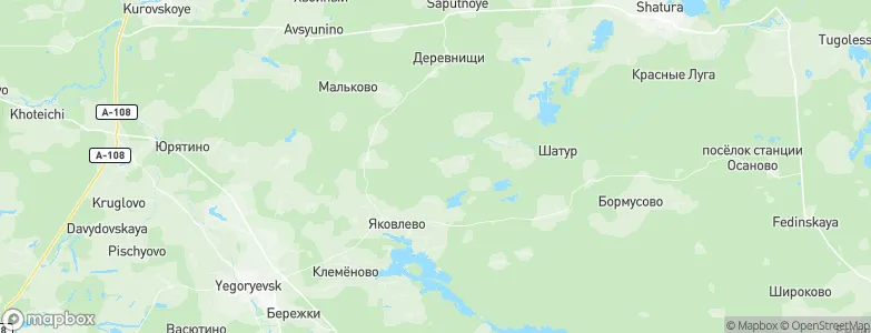 Fedotikha, Russia Map