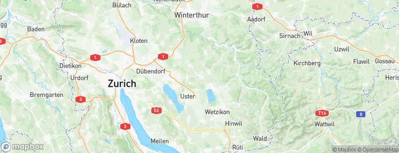 Fehraltorf, Switzerland Map