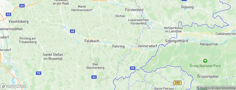 Fehring, Austria Map