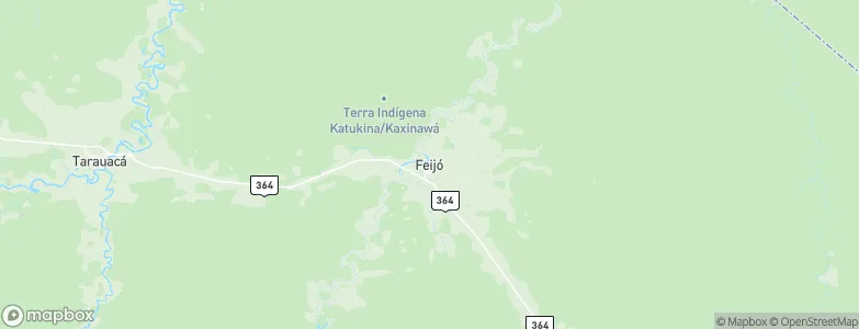 Feijó, Brazil Map