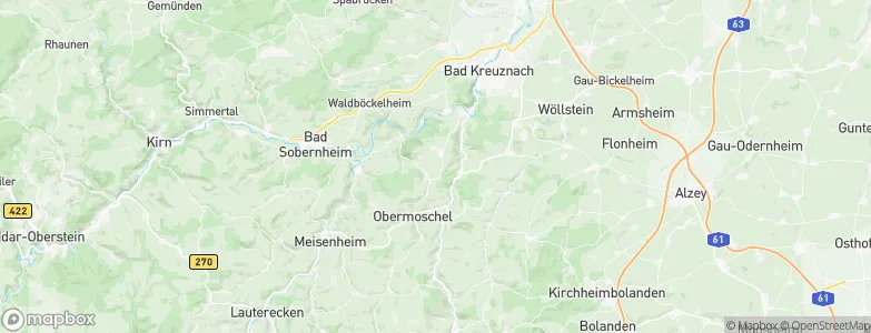 Feilbingert, Germany Map