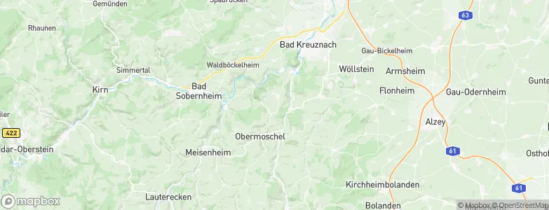 Feilbingert, Germany Map