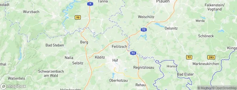 Feilitzsch, Germany Map