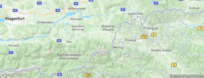 Feistritz ob Bleiburg, Austria Map