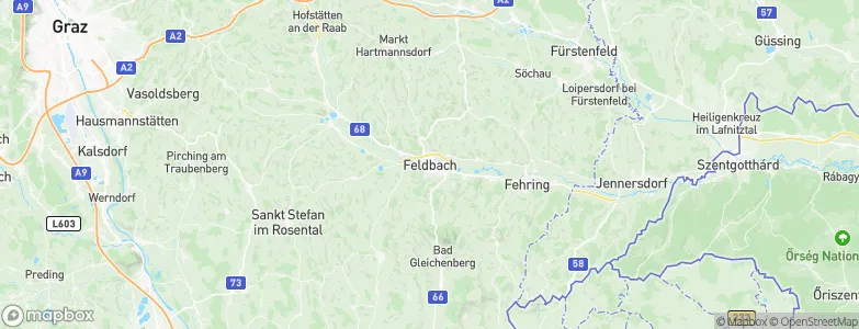 Feldbach, Austria Map