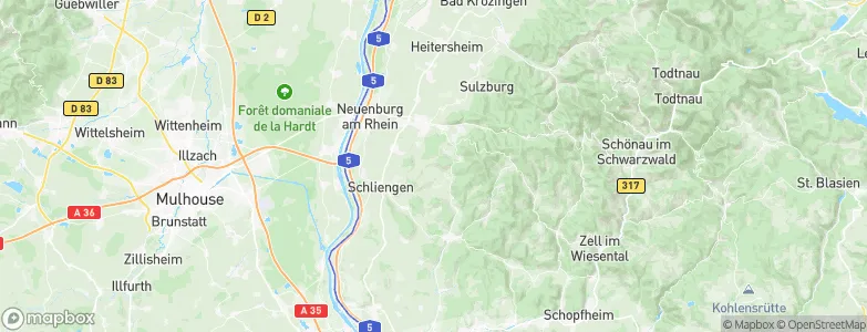 Feldberg, Germany Map