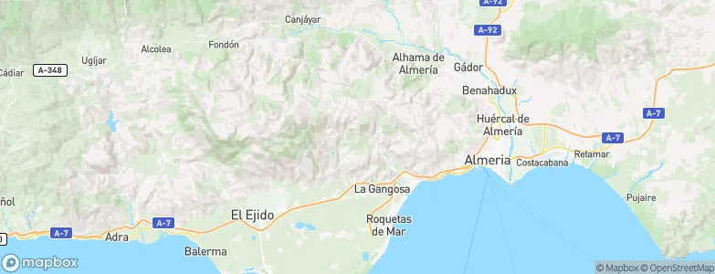 Félix, Spain Map