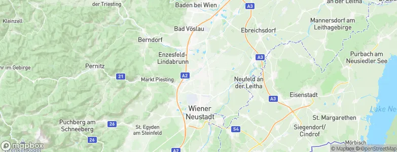 Felixdorf, Austria Map
