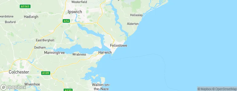 Felixstowe, United Kingdom Map