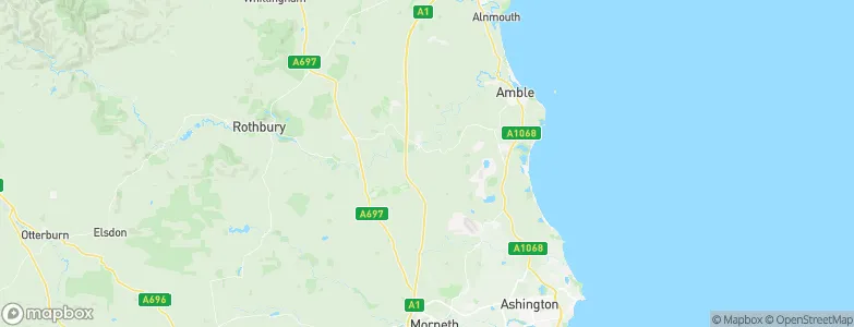Felton, United Kingdom Map