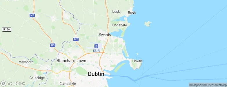 Feltrim, Ireland Map
