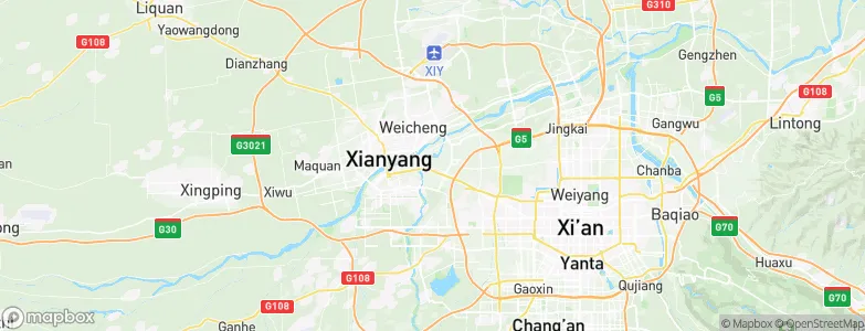 Fengdong, China Map