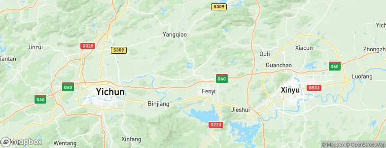 Fengyang, China Map