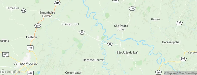 Fênix, Brazil Map