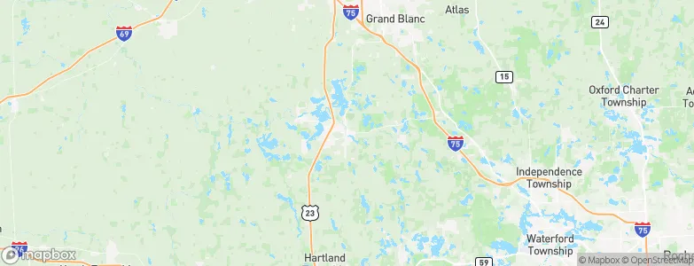Fenton, United States Map